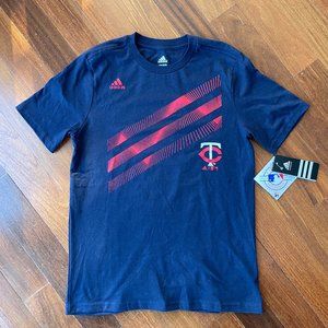 NEW Adidas Twins Baseball T-shirt Sz 14-16